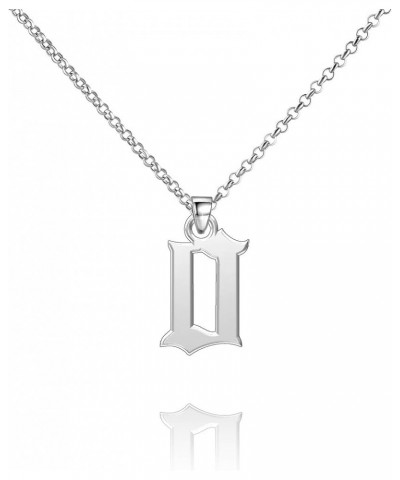 Lucky Number Necklace Personalized 925 Sterling Silver Customized Pendant for Men Women 0 Silver(0.9inch) $16.37 Necklaces