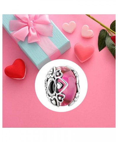 Cute Fashion Jewelry Animals Cartoon Heart Charms fit for 925 Sterling Silver Dangle Pendant Bead with 5A Cubic Zirconia Suit...