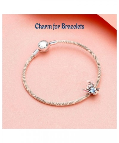 Charms for Bracelets Graduation Sports Hobbies 925 Sterling Silver Charm for Necklaces Gifts for Women Girls Lovely Stitch Ch...