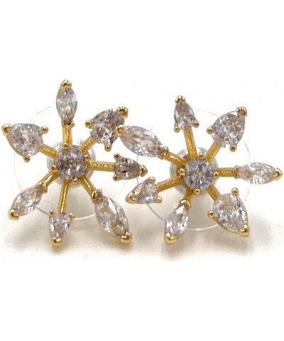 Snowflake Stud Earrings $27.10 Earrings