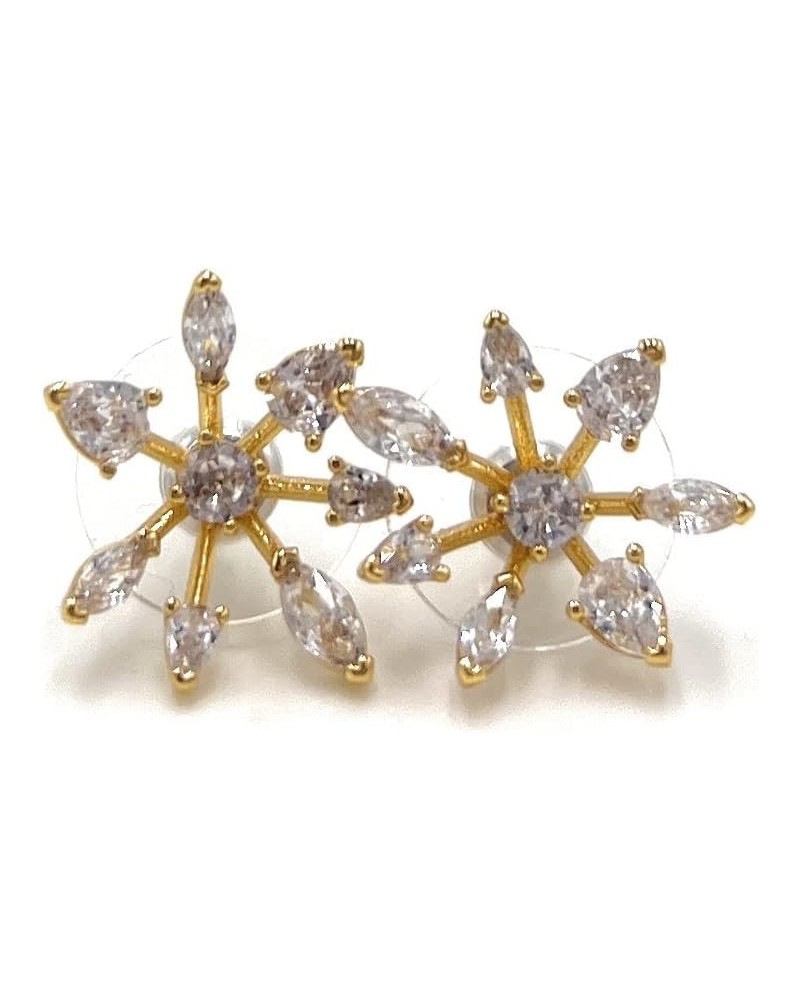 Snowflake Stud Earrings $27.10 Earrings