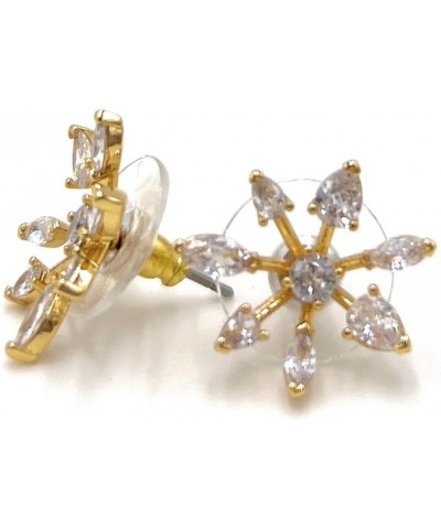 Snowflake Stud Earrings $27.10 Earrings