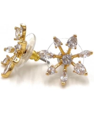 Snowflake Stud Earrings $27.10 Earrings