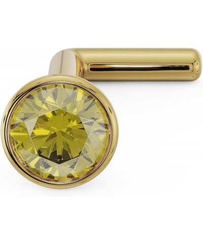 2.5mm Yellow Diamond Bezel Nose Ring Stud 14K Yellow Gold | 18G | L-Post $81.90 Body Jewelry