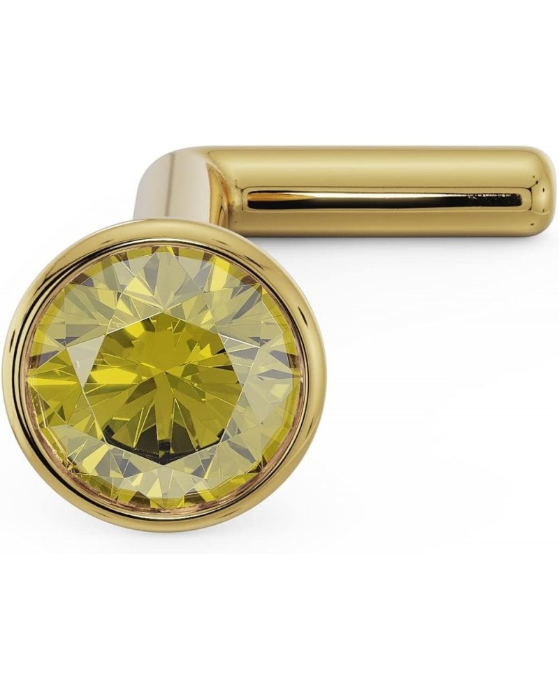 2.5mm Yellow Diamond Bezel Nose Ring Stud 14K Yellow Gold | 18G | L-Post $81.90 Body Jewelry