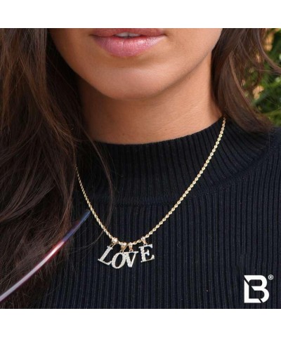 10K Yellow Gold Diamond Cut A to Z Alphabet Initial Letter Charm Necklace Pendant (Small Size) S $52.50 Pendants