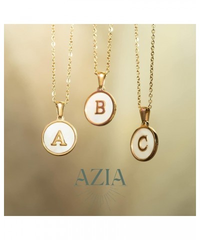 Jewelry Initial Necklaces for Women | Necklace With Initials | Stainless Steel Gold Chain | A-Z Pendant Necklace | Jewelry fo...