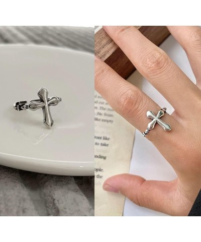 7PCS Y2k Rings Set for Women Cute Star Ring Y2K Heart Jewelry Cross Ring Y2K Fashion Aesthetic Accessories Grunge. 7PCS Rings...