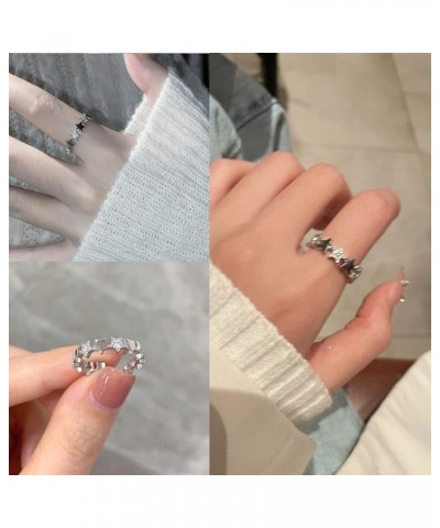 7PCS Y2k Rings Set for Women Cute Star Ring Y2K Heart Jewelry Cross Ring Y2K Fashion Aesthetic Accessories Grunge. 7PCS Rings...