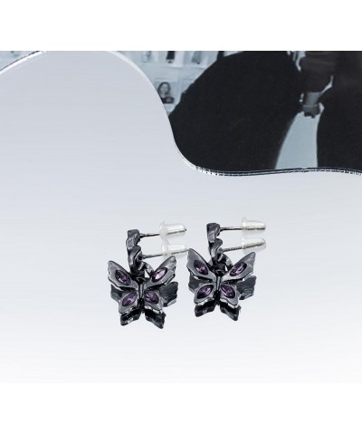 Butterfly Earrings Sweet Cool Style Dark Butterfly Drop & Dangle Earrings for Women and Girls Fashion Jewelry Gifts Butterfly...