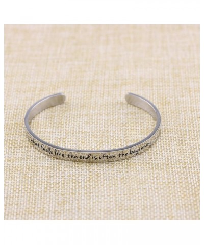 Inspirational Encouragement Motivational Bracelets for Women Engraved Jewelry Birthday Christmas Gift for Her Teen Girls What...