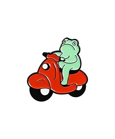 Enamel pin backpack cute lapel pin set Cool hat Mushroom Man Frog Alloy brooch set Pin Fun brooch for women gift 5PCS Frog $6...