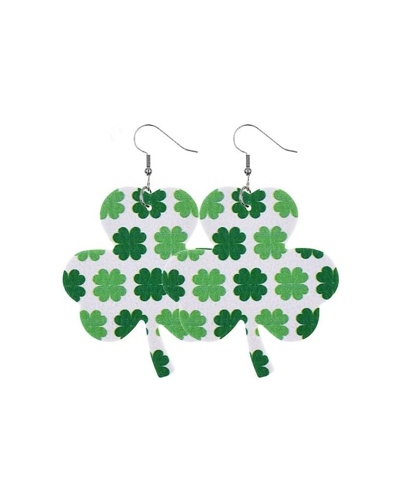 St Patrick's Day Earrings Green Clover Earrings Green Lucky Clover Happy Patrick's St Patrick's Decoration St Patricks Day A ...