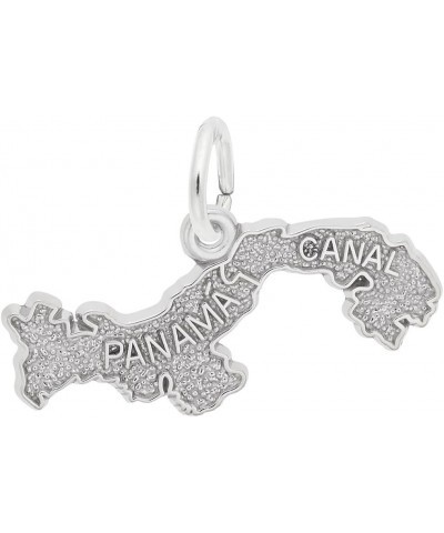 Panama Canal Charm, Charms for Bracelets and Necklaces Sterling Silver $22.76 Bracelets