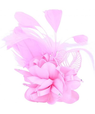 Vintage Feather Flower Brooch for Women Men Elegant Feather Brooches Pin Dress Accessories Jewelry Gift Pink $7.47 Brooches &...